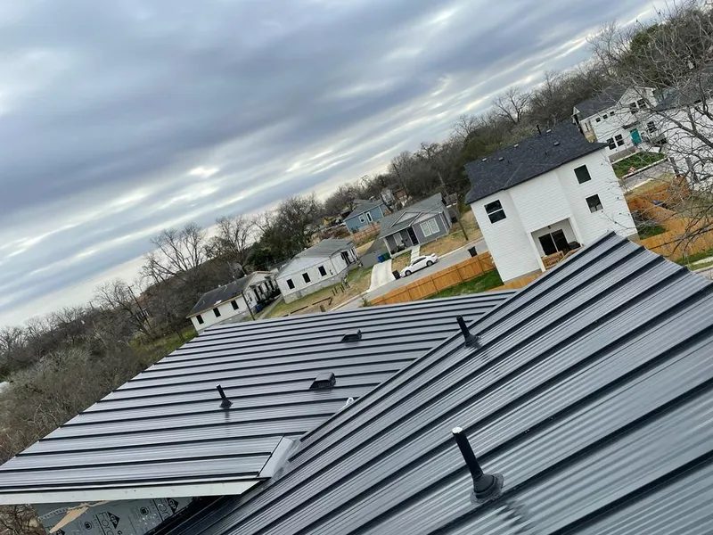Standing seam metal roof panels with vents for Skylight Repair in Kalamazoo